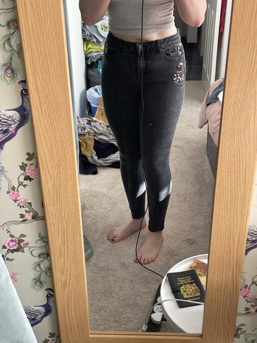 Next skinny black jeans - skinny,
