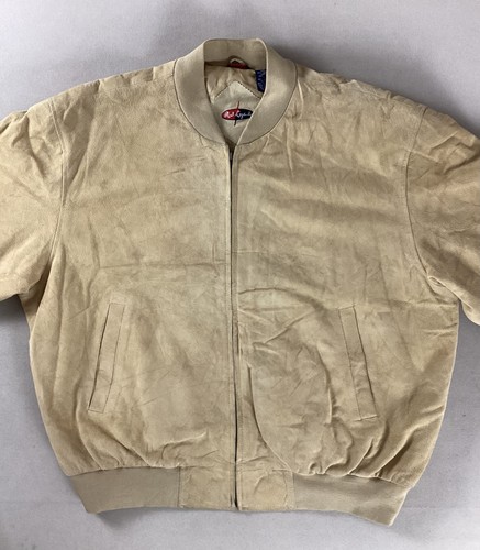 Vintage leather bomber jacket - vintage,