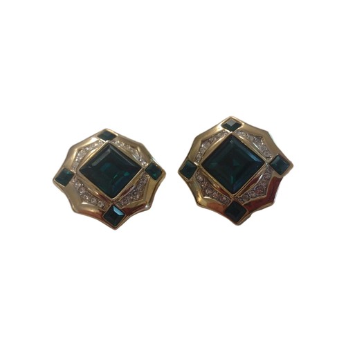 Vtg sphinx clip earrings - vtg, on