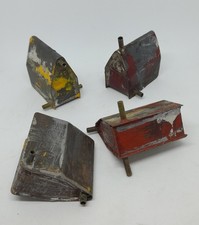  4 Vintage Tin Fuel Tanks for  Control Line Model Aircraft