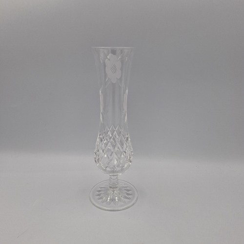 Vintage etched floral clear - etched,