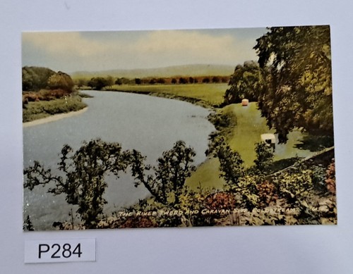 Vintage postcard the river - the,