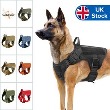 Rabbitgoo Tactical Dog Harness Pet No-pull Strong Adjustable Vest With Handle
