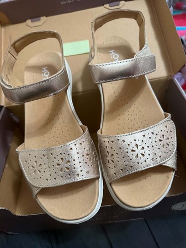 Hotter women leather sandals - hotter,
