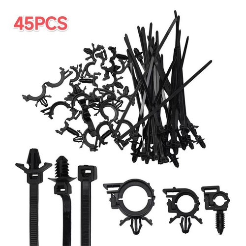 45pcs push mount cable - mount,