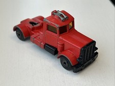 Matchbox Superfast 900 Series “Long Haul” Peterbilt Tractor Red & Black Vintage