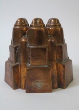 Antique Edwardian Castle Shaped Jelly Mould Herbert Benham & Co