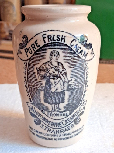 Antique cream pot - cream,