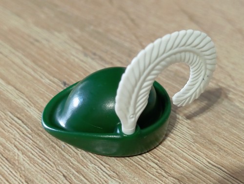 Playmobil green feather cap - playmobil,