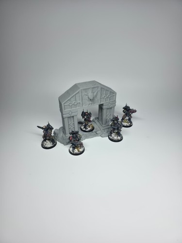 Aztec temple gateway - gateway, 32mm