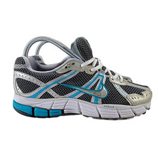 Nike Air Pegasus 26 Bowerman Womens 7 Shoes Metallic Silver Blue 365745-003