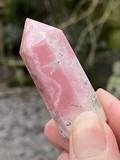 Rhodochrosite Crystal Wand