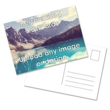 Postcards printed with your