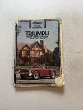 Triumph TR2 TR3 TR4 TR250 GT6