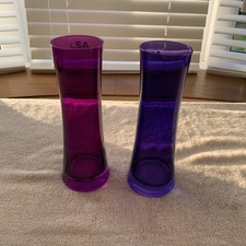 Pair of LSA Glass Vases