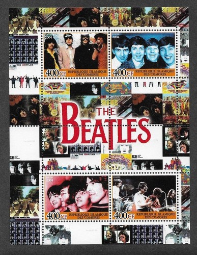 The beatles music stamps - music,
