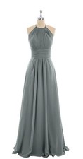 Silver Party Evening BallGown