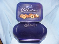 Cadburys Foxs Biscuit Tins