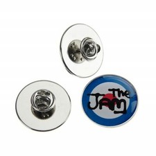 THE JAM MOD TARGET  METAL PIN BADGE WITH 25mm LOGO