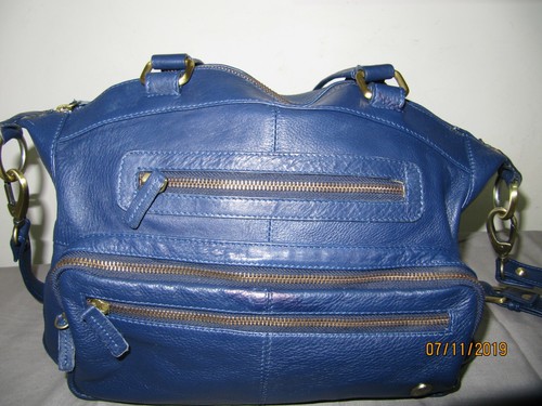 Oriano bag blue bucket soft - oriano,
