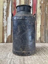1930s Painted Steel Milk Churn