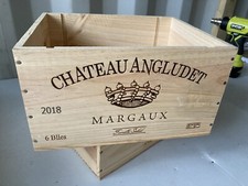 Wooden Wine Box Crate -