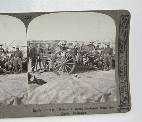 Ww1 stereoview card photo - ww1,