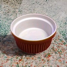 Vintage Large Brown Ceramic