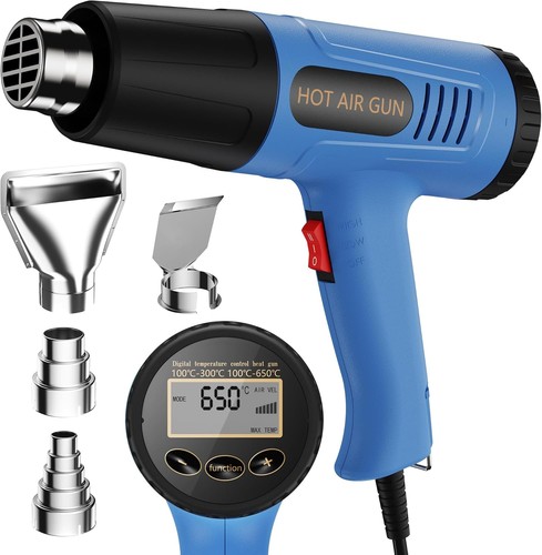 Digital 1600w heat gun - digital,