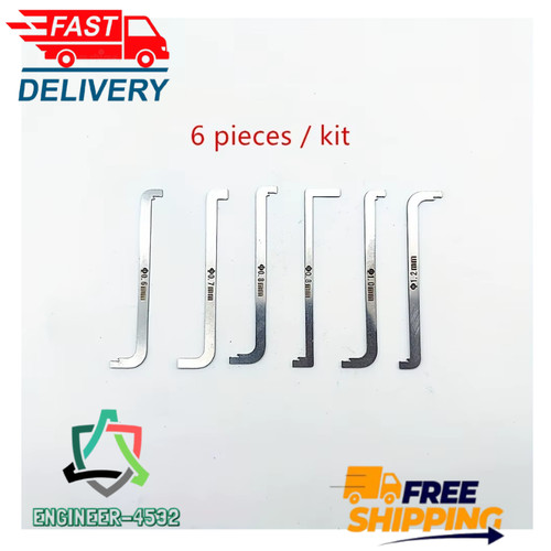 6pcs locksmith repair tool set - locksmith,