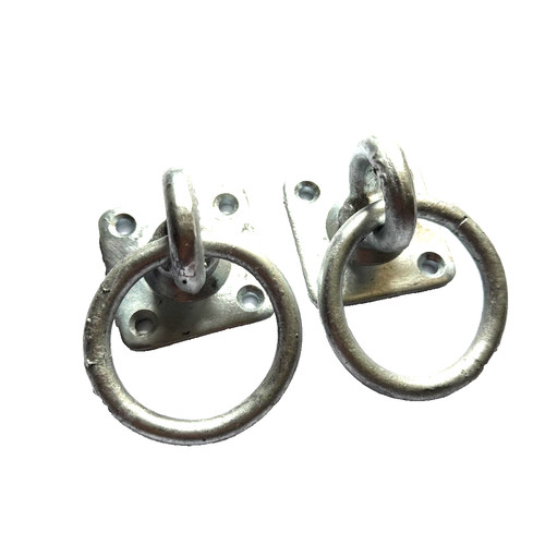 Swivel tie ring plate stable