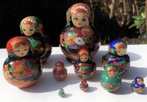 Antique hand painted set - antique,