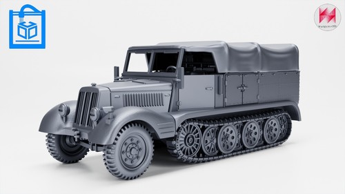 Half track kfz prime - half-track, sd.kfz.11