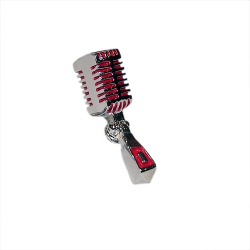 Retro 50s microphone lapel - 50s,
