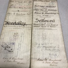 Vellum Indenture Documents