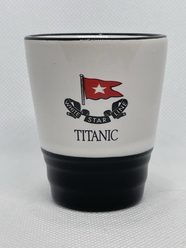 Titanic souvenir shot glass - titanic,