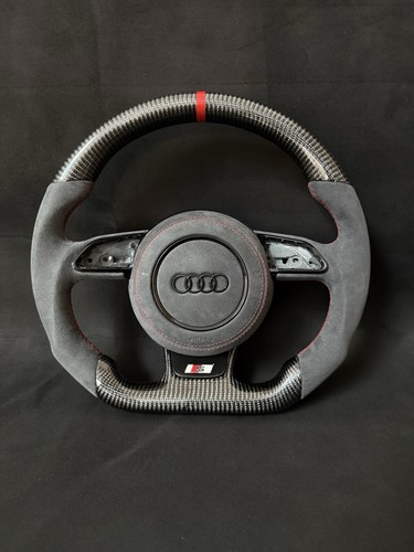 Audi carbon fibre steering - fibre,