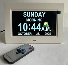 Dementia digital clock calendar, perfect condition