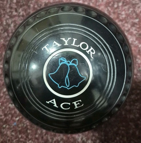 Taylor ace lawn bowls black - ace,