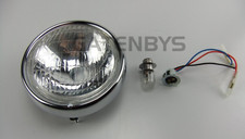 New CHROME 5" Round Headlight