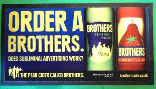 Brothers pear cider rubber - cider,