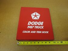 1987 Dodge Truck Dealer Album