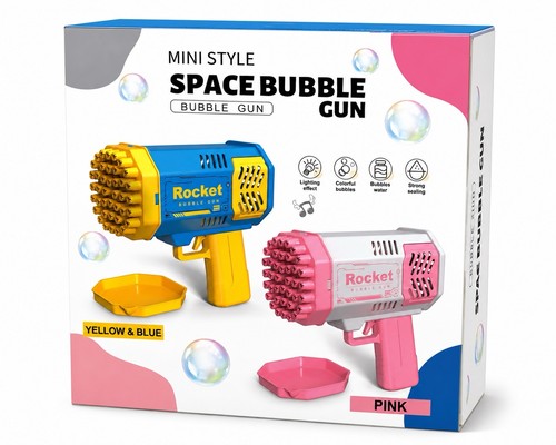 Automatic bubble gun toy - automatic,
