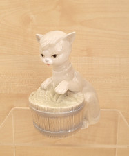 Vintage Porcelain Cat Figurine