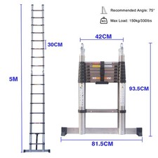 Stainless steel telescopic - stainless,