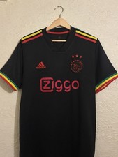 Ajax Adidas Bob Marley 3rd Kit Size Large Excellent Condition Authentic Rare