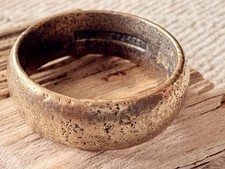 Antique 22ct Gold Plated Band