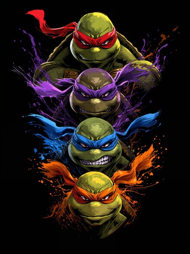 Teenage mutant ninja turtles - ninja,