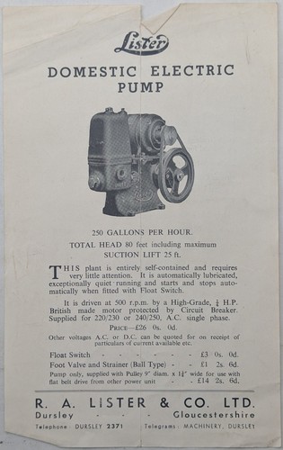 Original lister domestic - original,