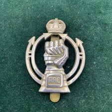 Royal Armoured Corps Cap Badge KC
